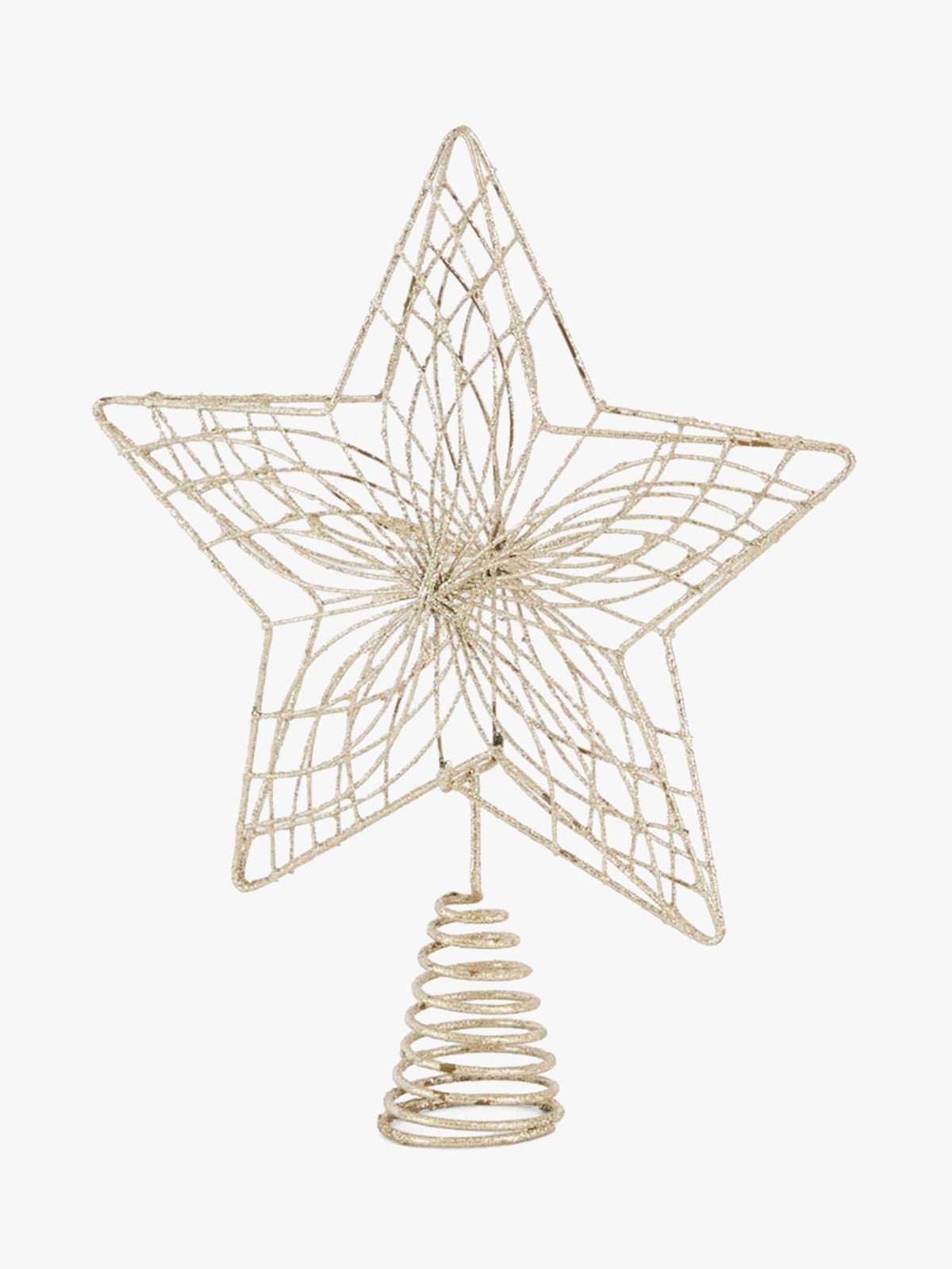 Gilded Star Tree Topper