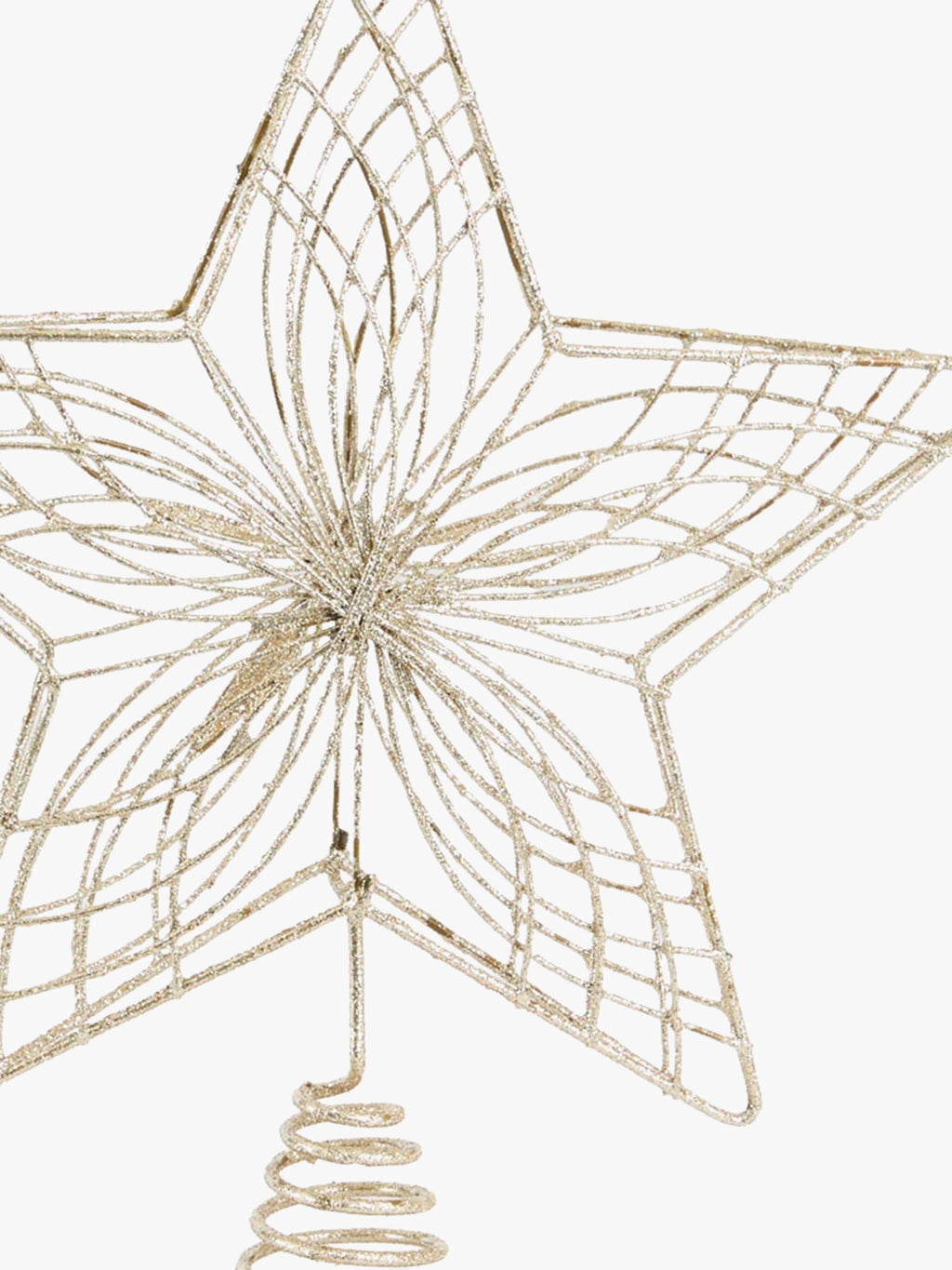 Gilded Star Tree Topper