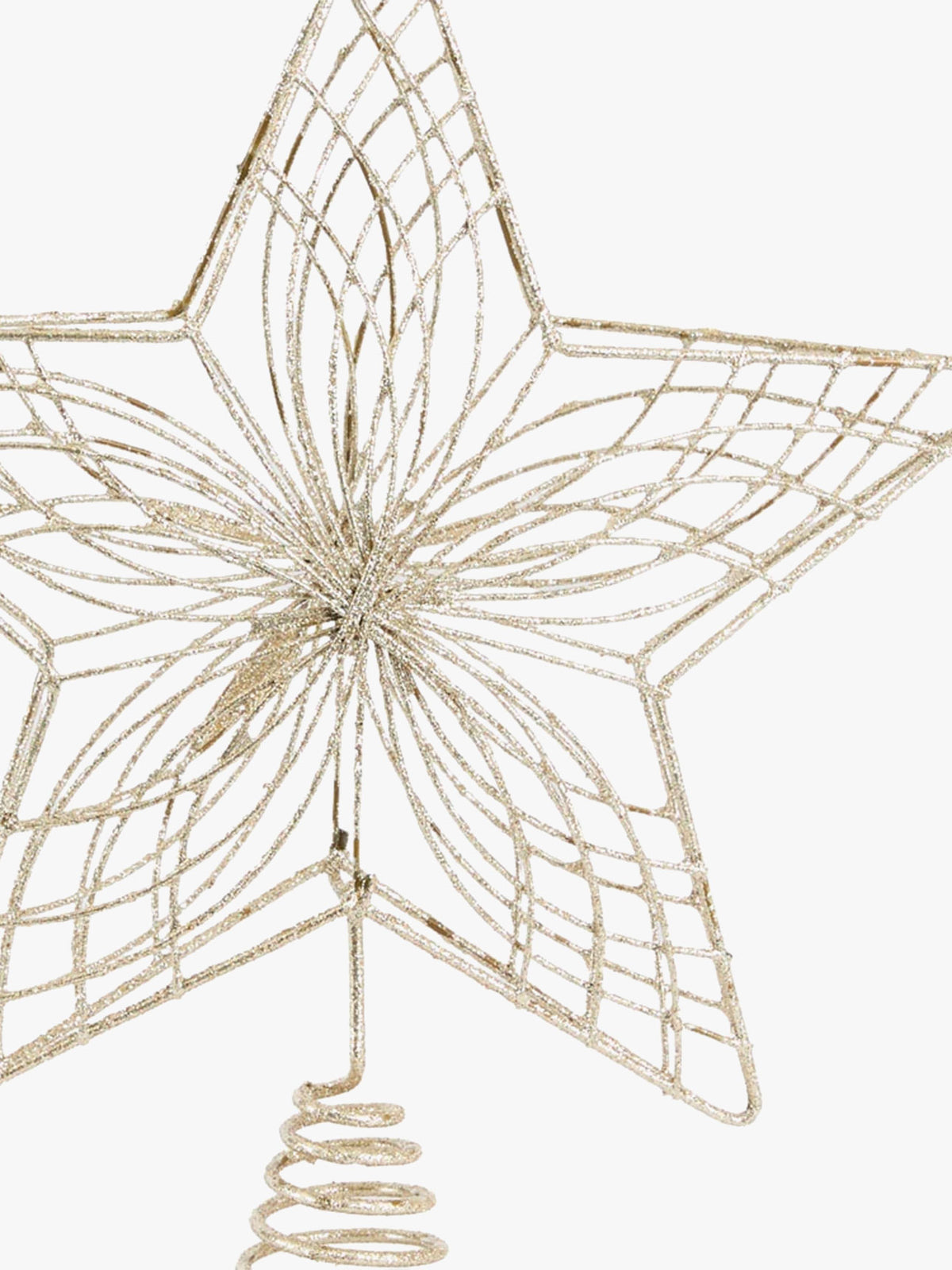 Gilded Star Tree Topper
