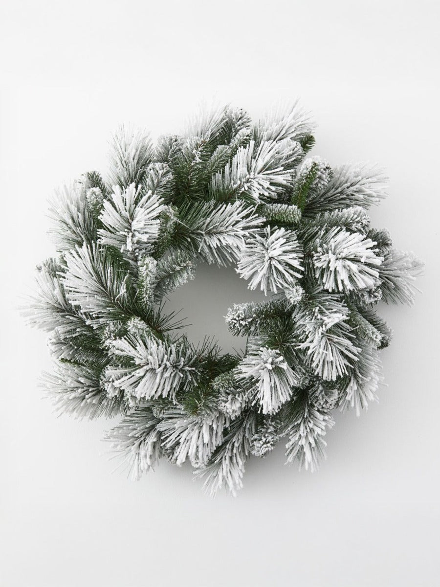 Aspen Snow Pine Wreath