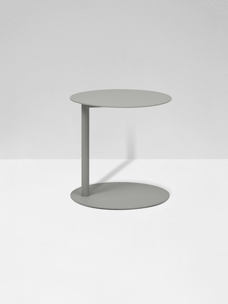 Aperto Ali Round Side Table in Grey