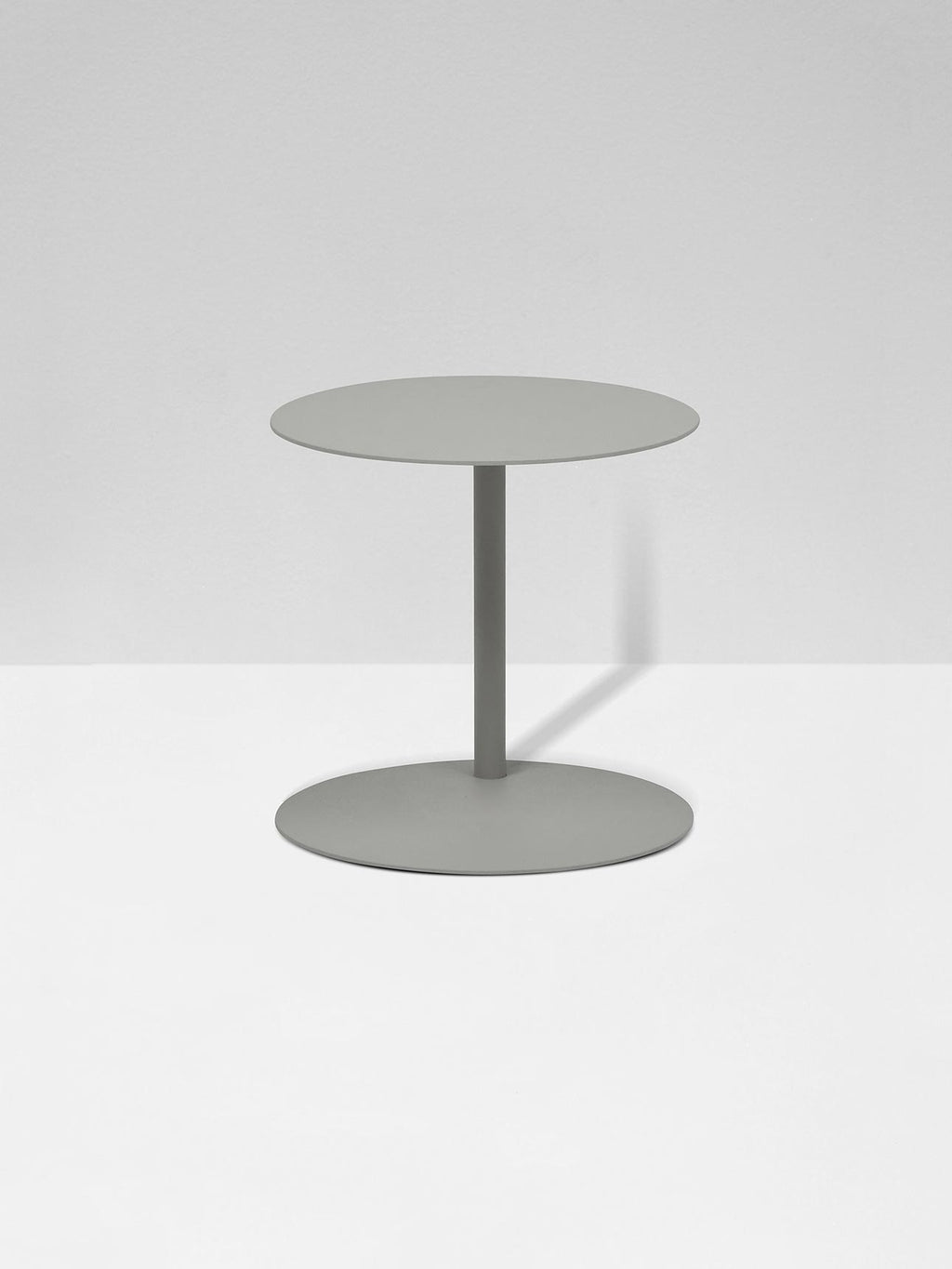 Aperto Ali Round Side Table in Grey