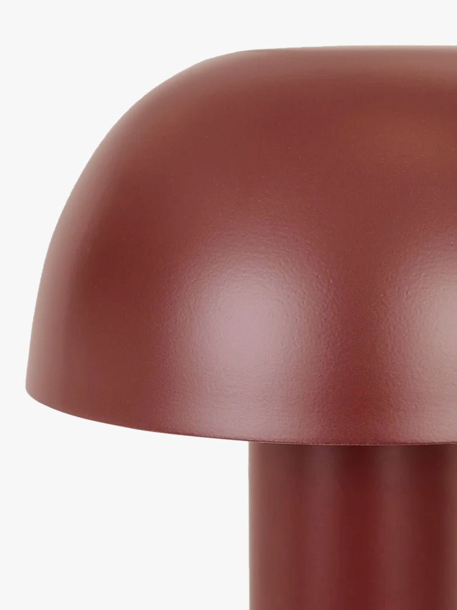 Easton Cupola Table Lamp in Berry