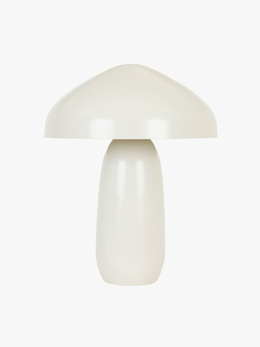 Easton Curve Table Lamp in Oyster Grey