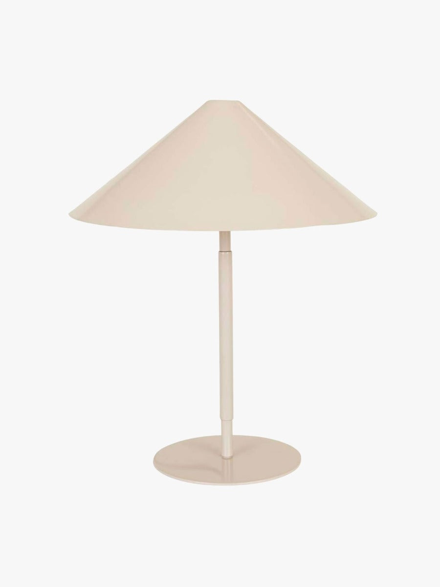 Easton Shelter Table Lamp in Pearl Stone
