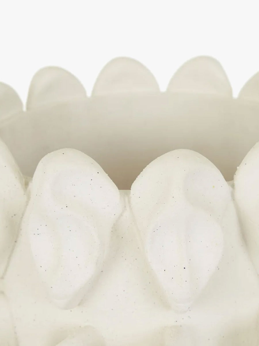 Forme Hyacinth Vase in Ivory