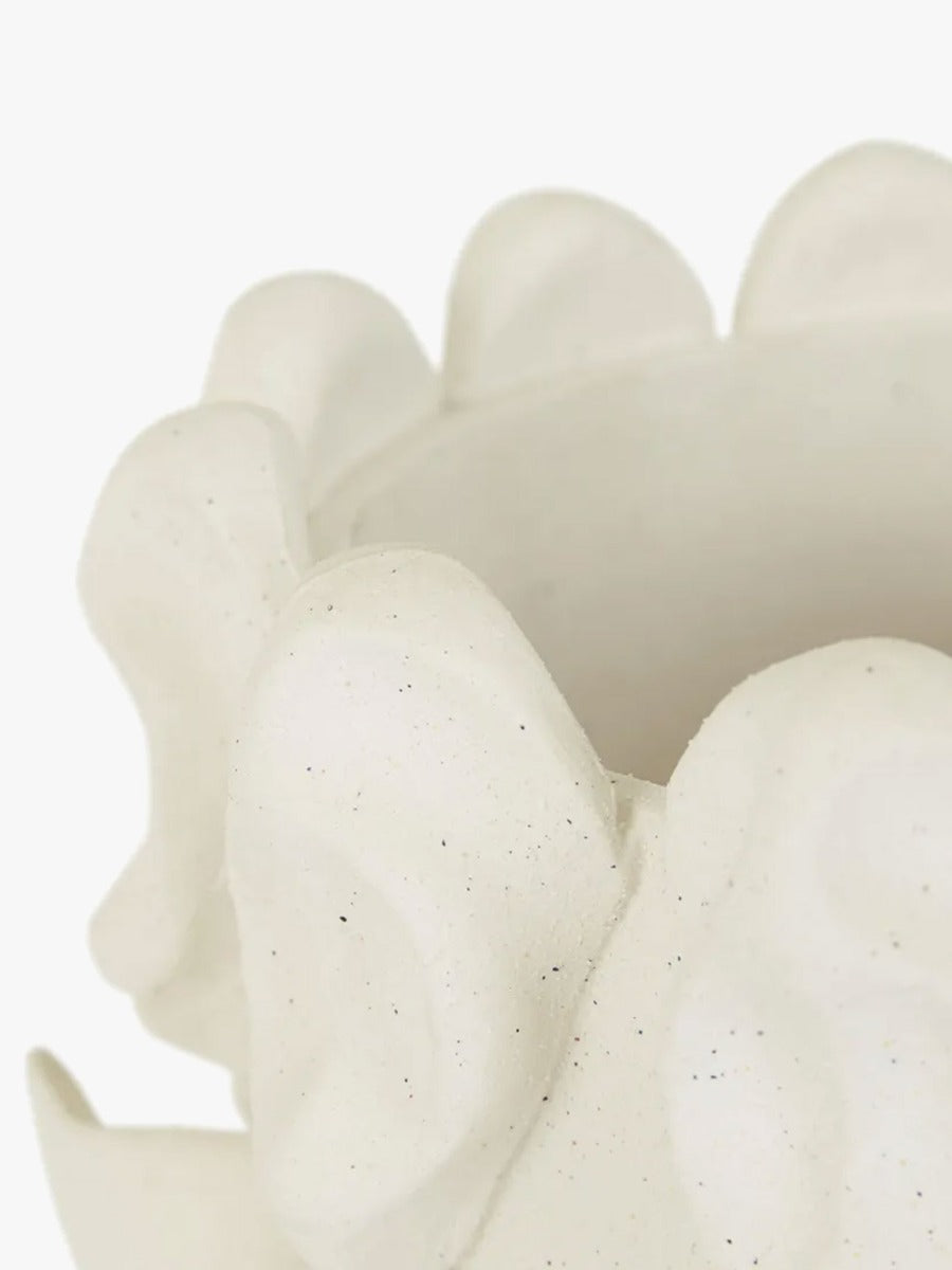 Forme Hyacinth Vase in Ivory