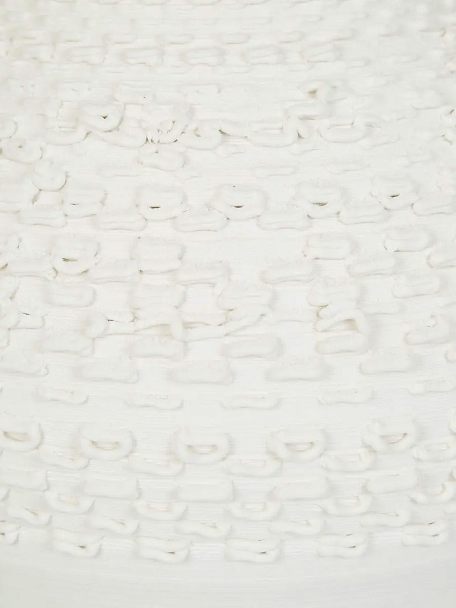 Forme Weave Vase in Ivory