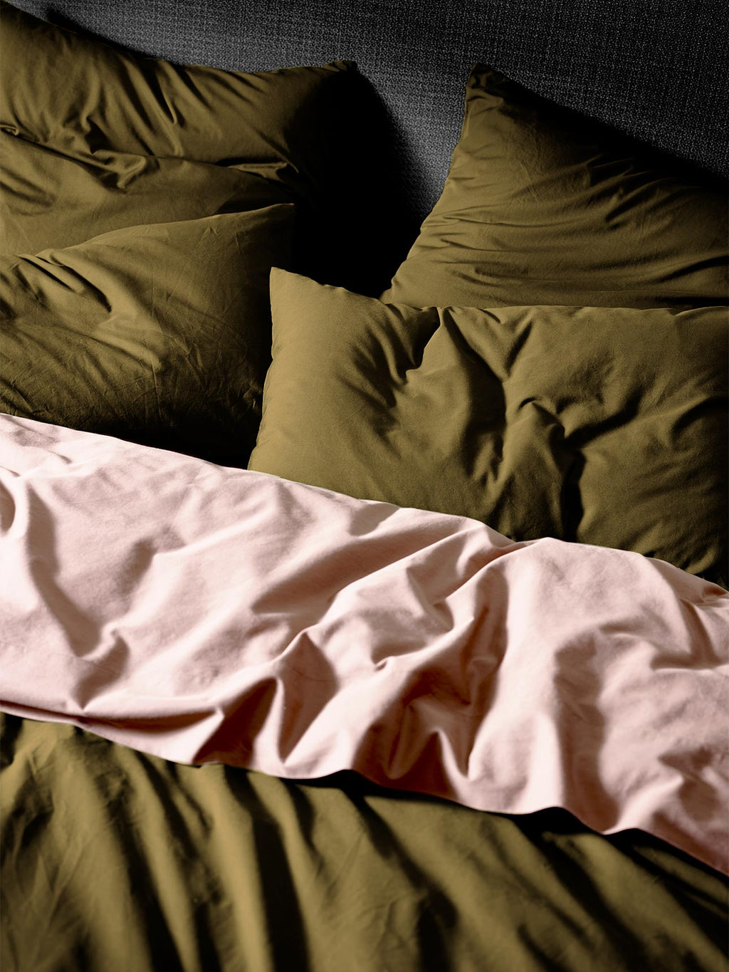 Halo Organic Cotton Standard Pillowcase in Khaki