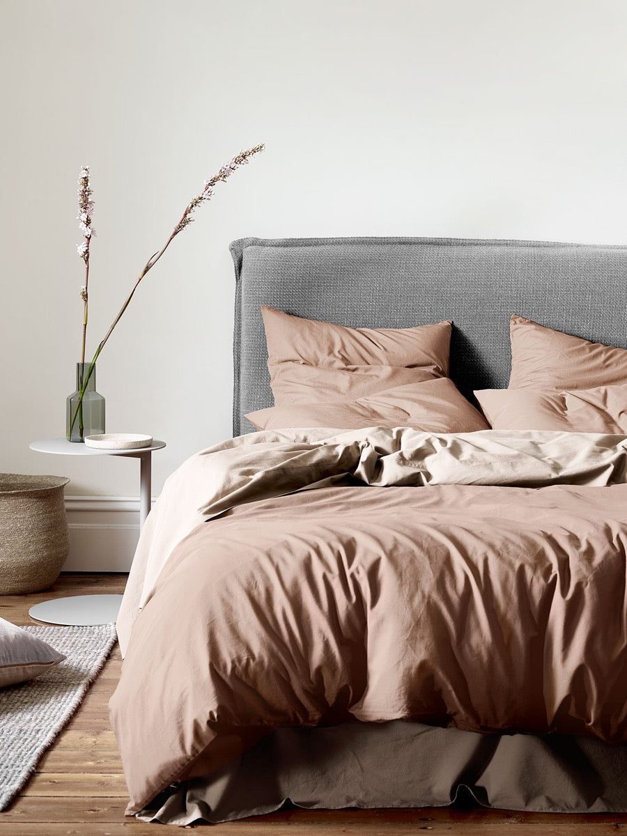 Halo Organic Cotton Standard Pillowcase in Rosewater