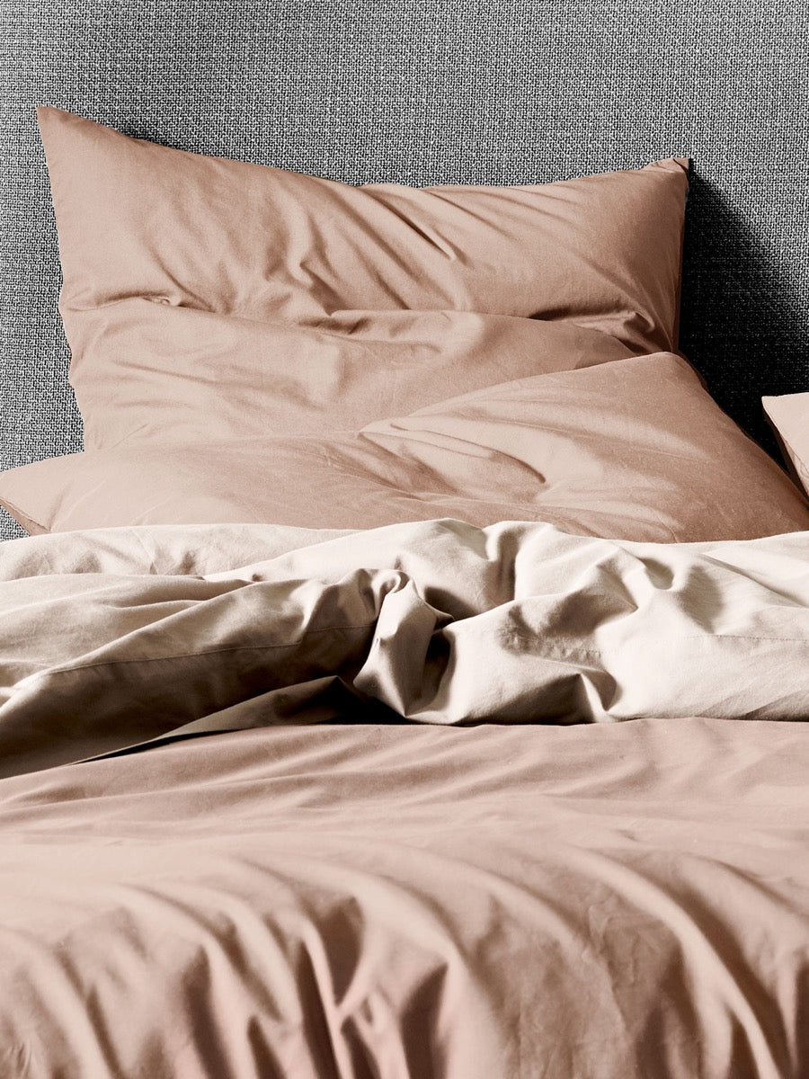 Halo Organic Cotton Standard Pillowcase in Rosewater
