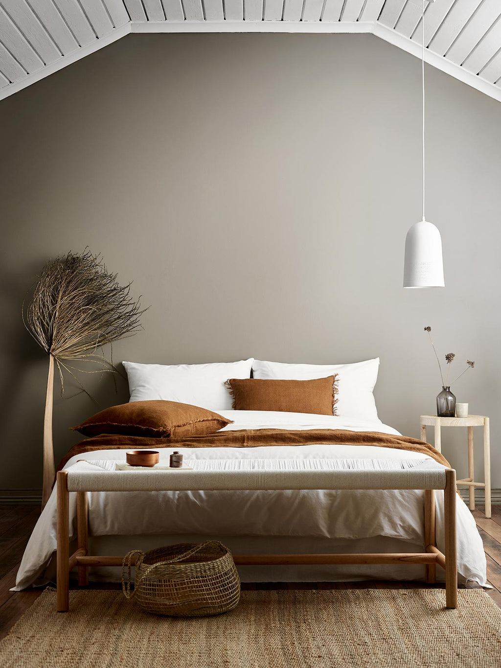 Halo Organic Cotton Quilt Cover in White