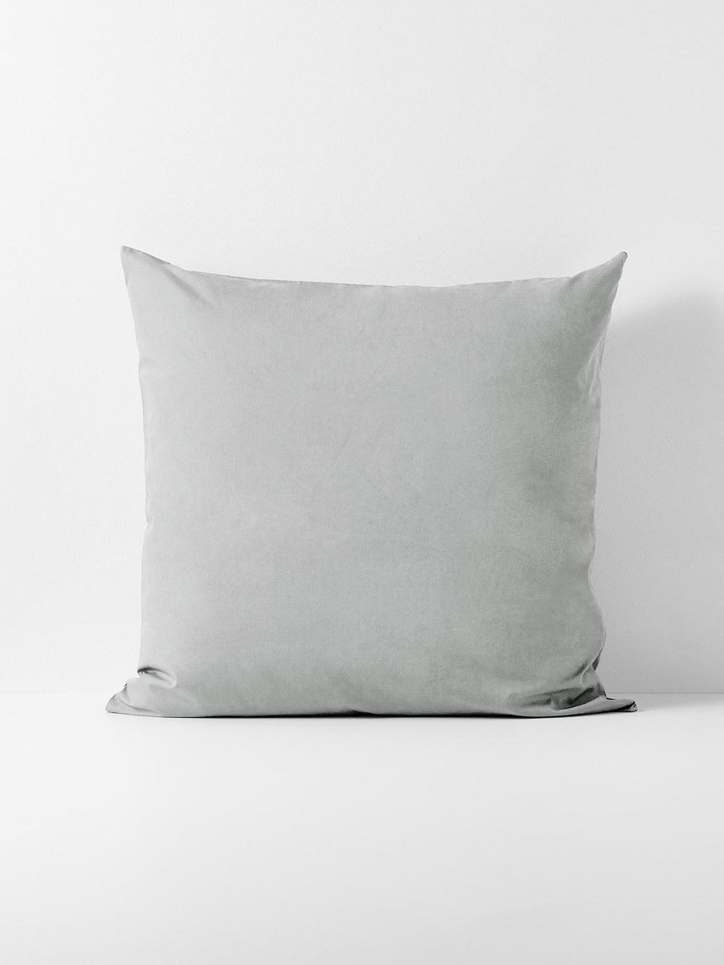 Halo Organic Cotton European Pillowcase in Pebble