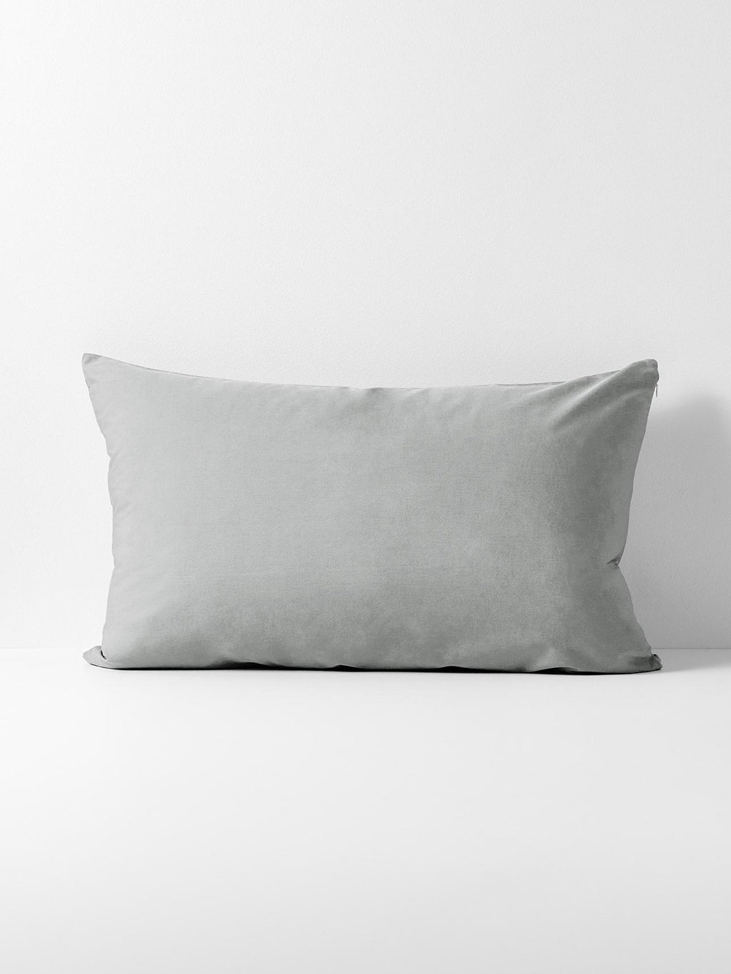 Halo Organic Cotton Standard Pillowcase in Pebble