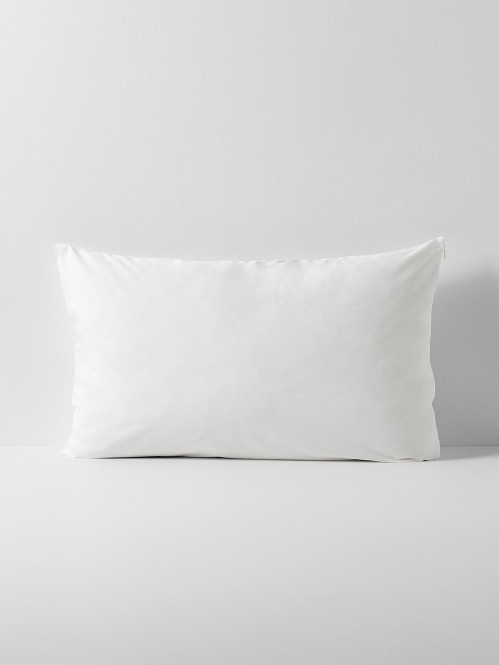 Halo Organic Cotton Standard Pillowcase in White