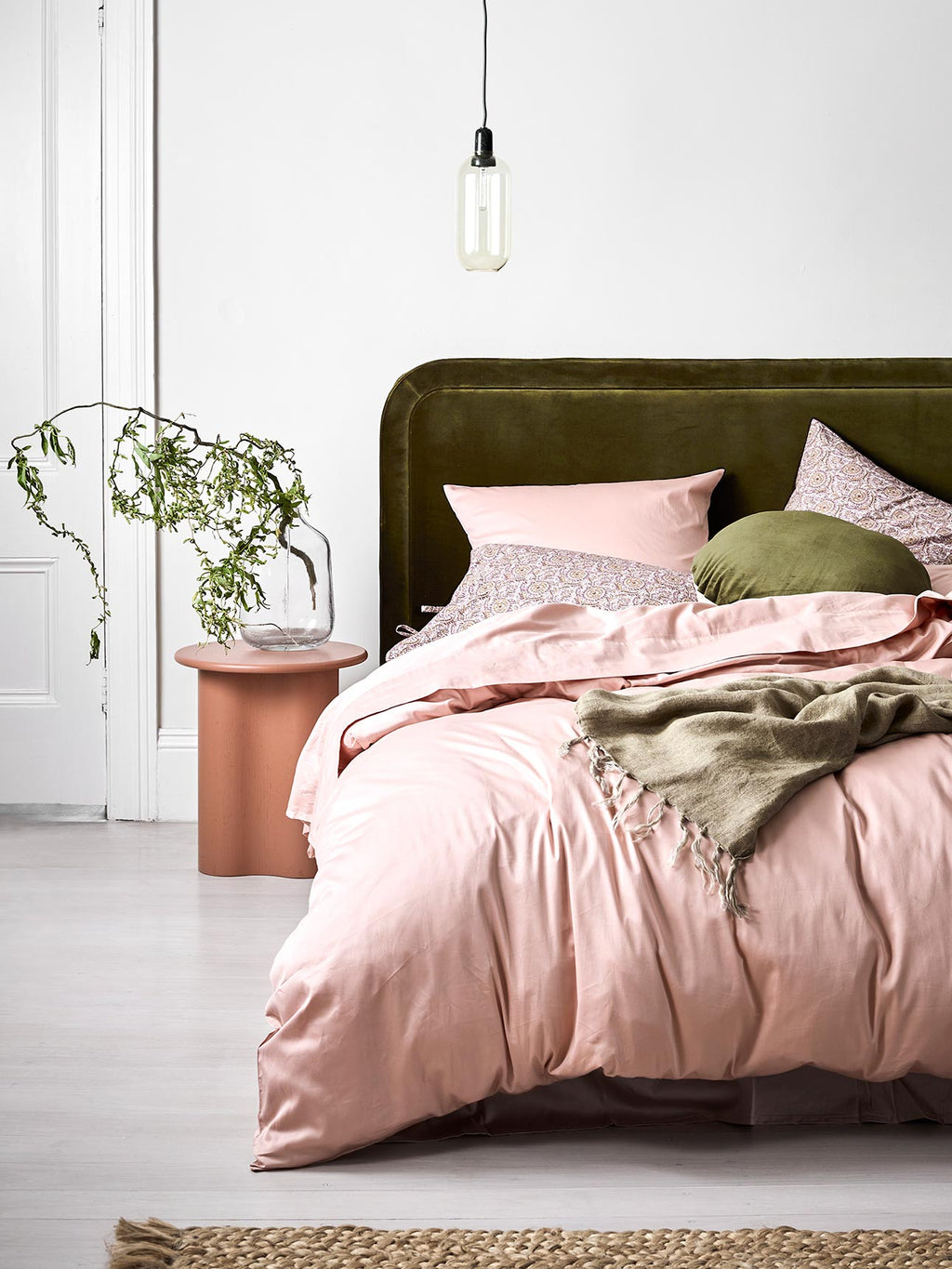 Halo Organic Cotton European Pillowcase in Lotus