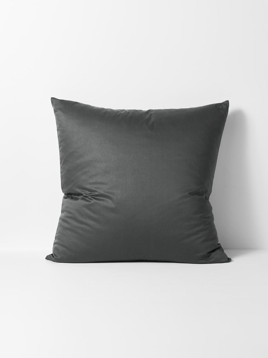 Halo Organic Cotton European Pillowcase in Shadow