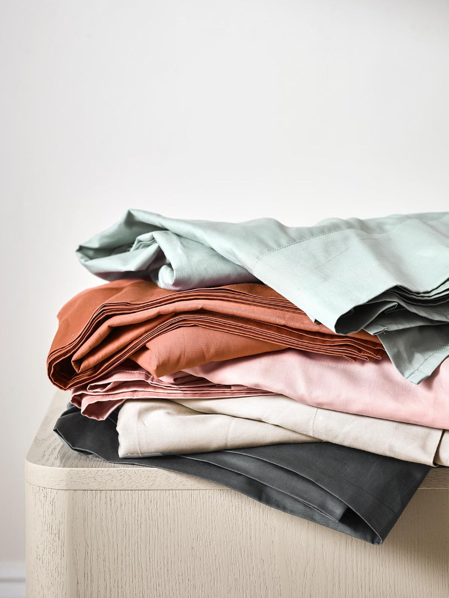Halo Organic Cotton Sheet Set in Shadow