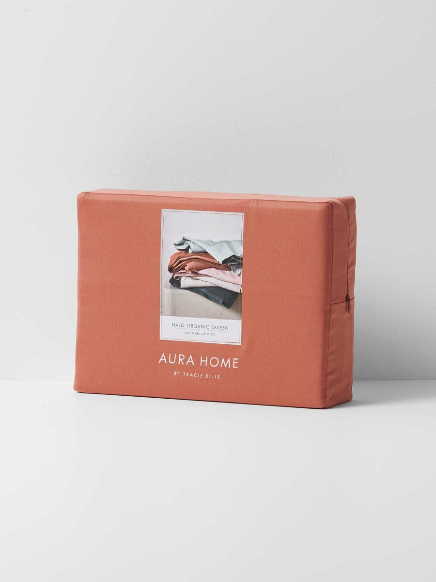 Halo Organic Cotton Sheet Set in Cedarwood