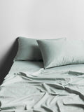 Halo Organic Cotton Sheet Set in Mist