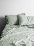 Halo Organic Cotton Sheet Set in Peppermint
