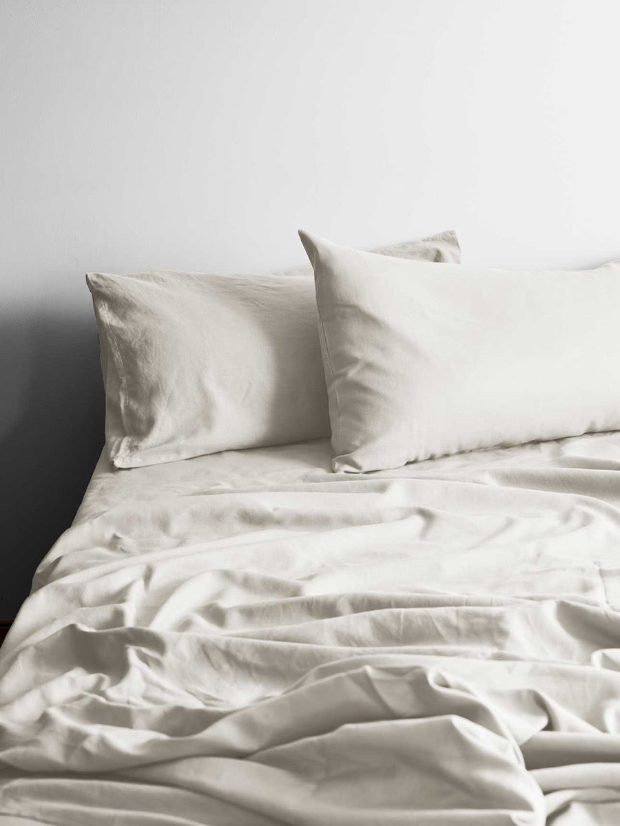 Halo Organic Cotton Sheet Set in Sand