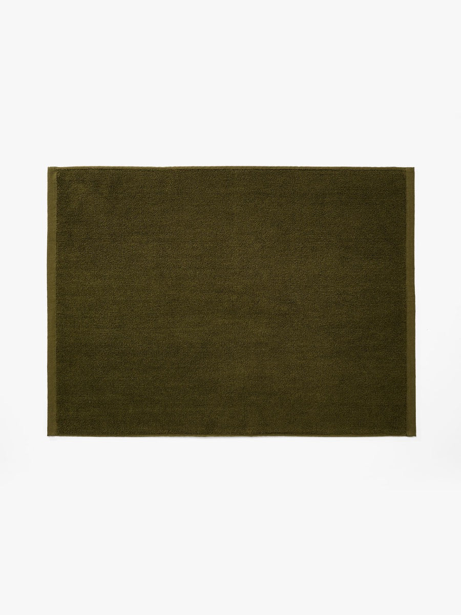 Haven Australian Cotton Bath Mat in Khaki