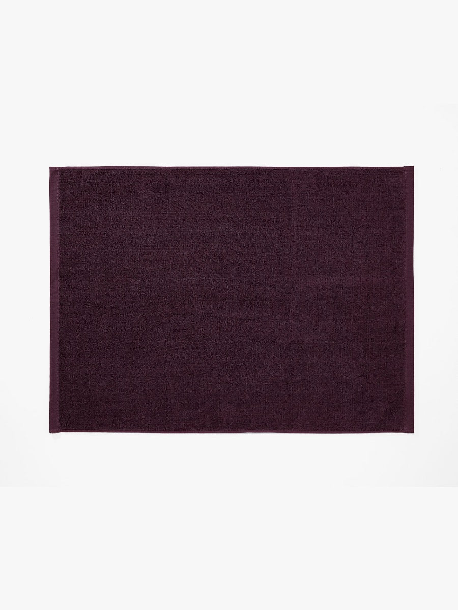 Haven Australian Cotton Bath Mat in Mulberry