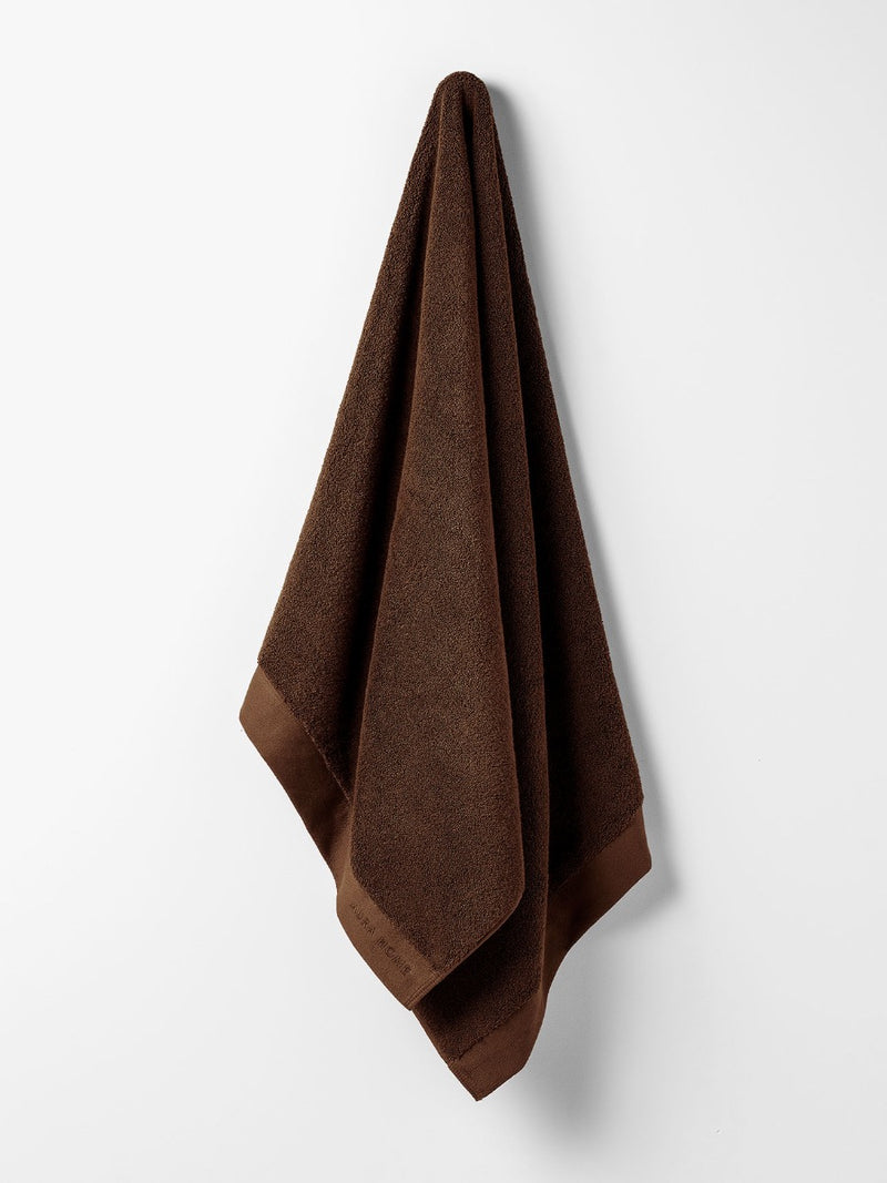 Haven Australian Cotton Bath Sheet in Chocolate