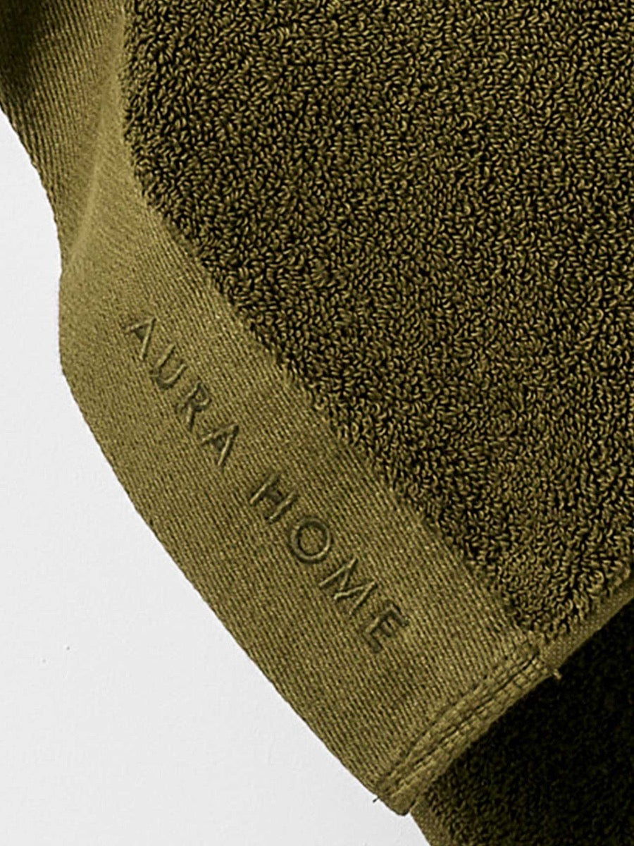 Haven Australian Cotton Bath Sheet in Khaki