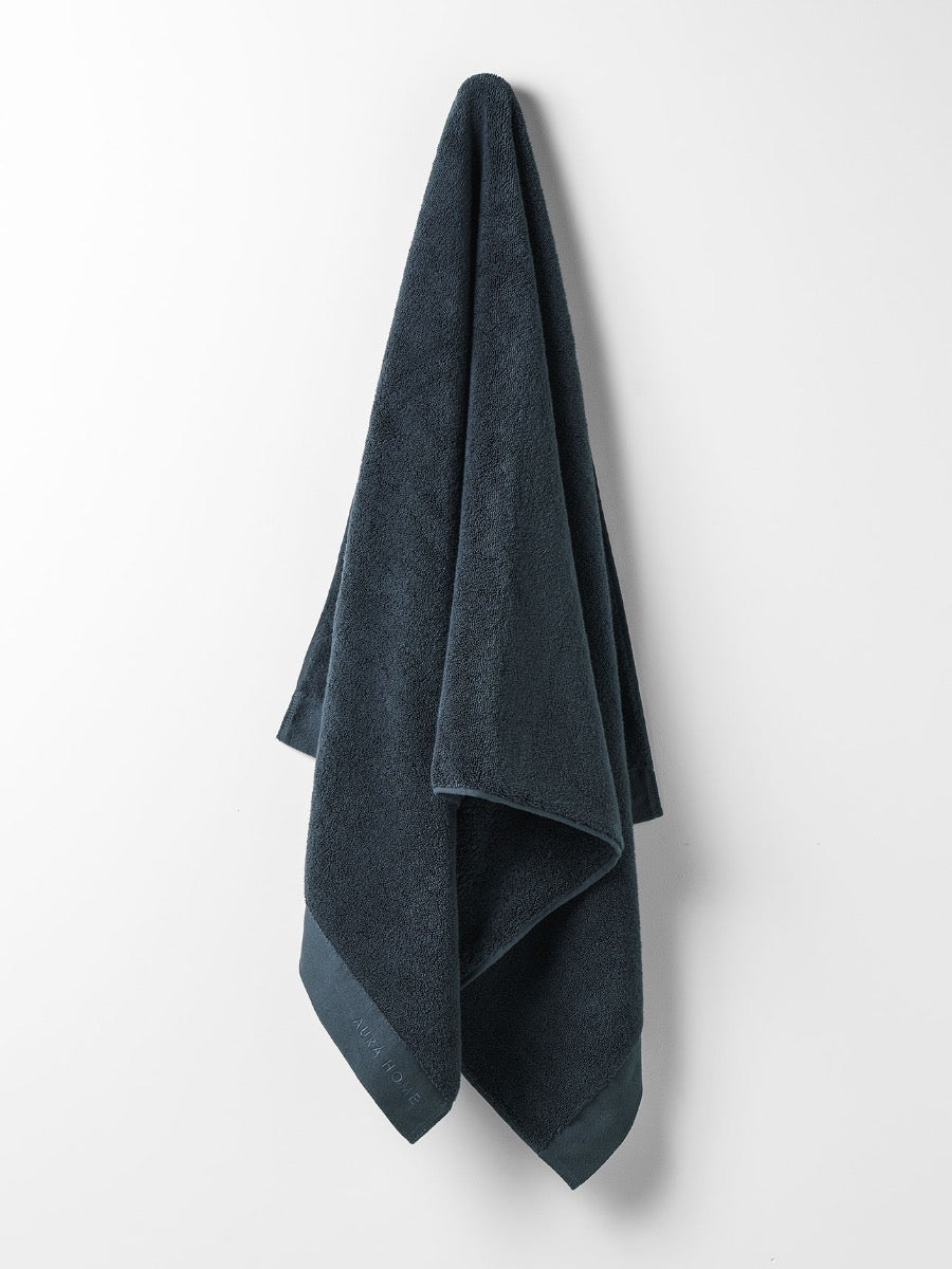 Haven Australian Cotton Bath Sheet in Slate