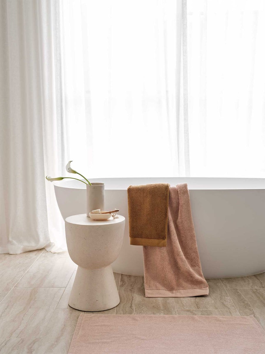 Haven Australian Cotton Bath Towel in Shell