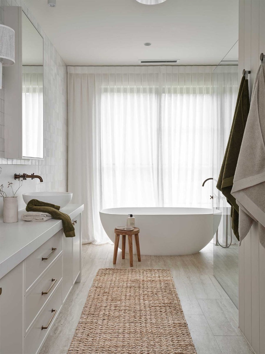 Haven Australian Cotton Hand Towel in Natural