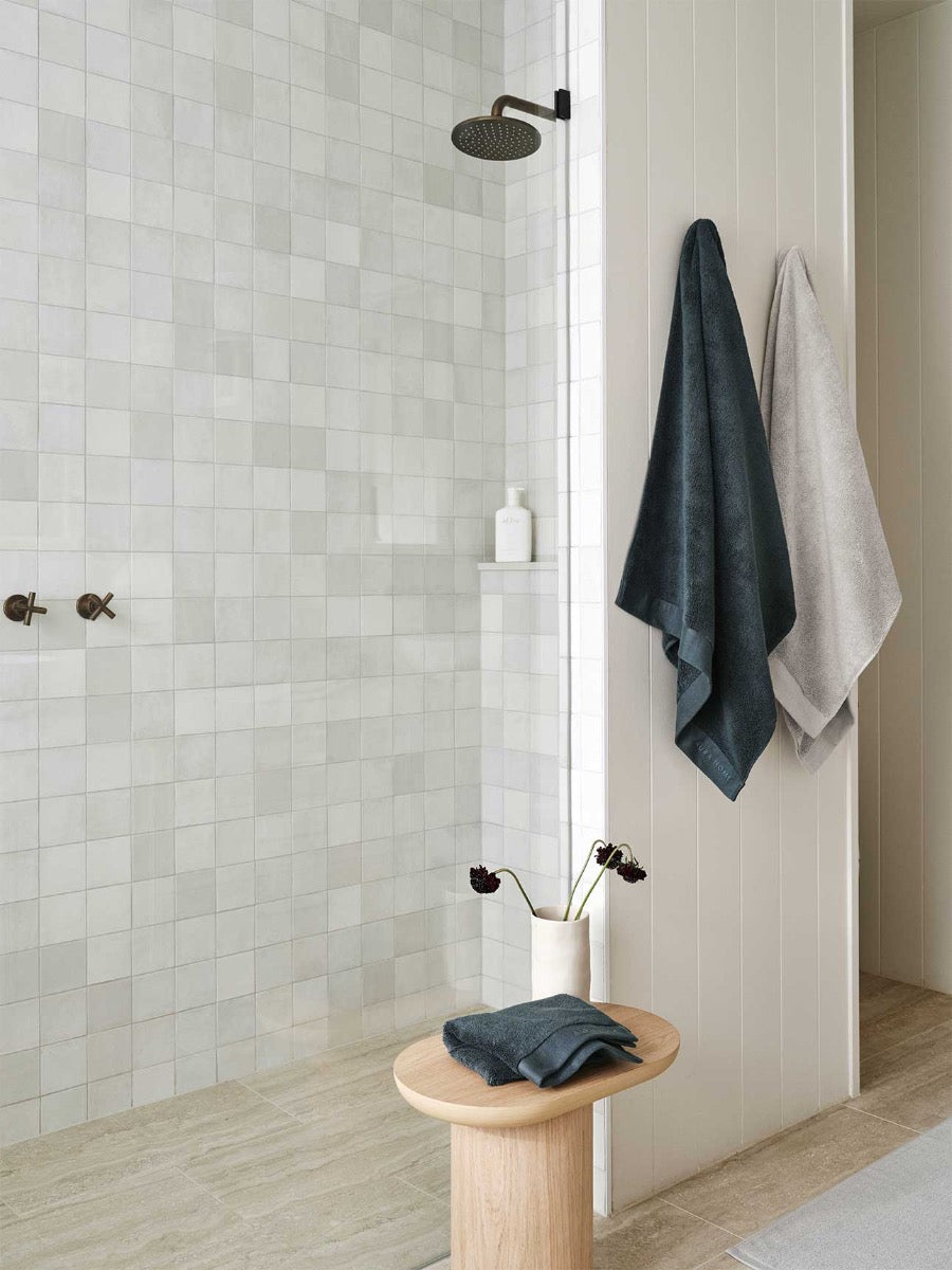 Haven Australian Cotton Hand Towel in Slate