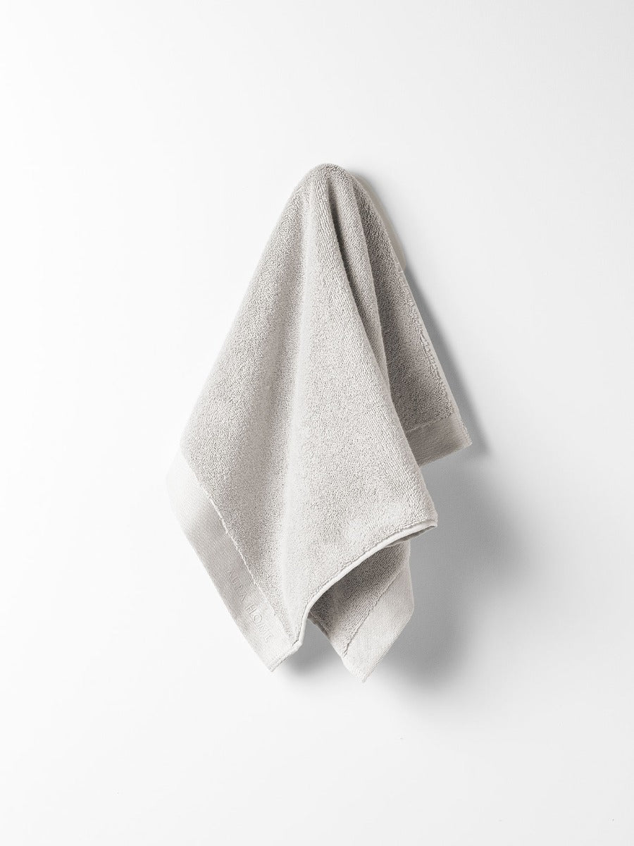 Haven Australian Cotton Hand Towel in Dove