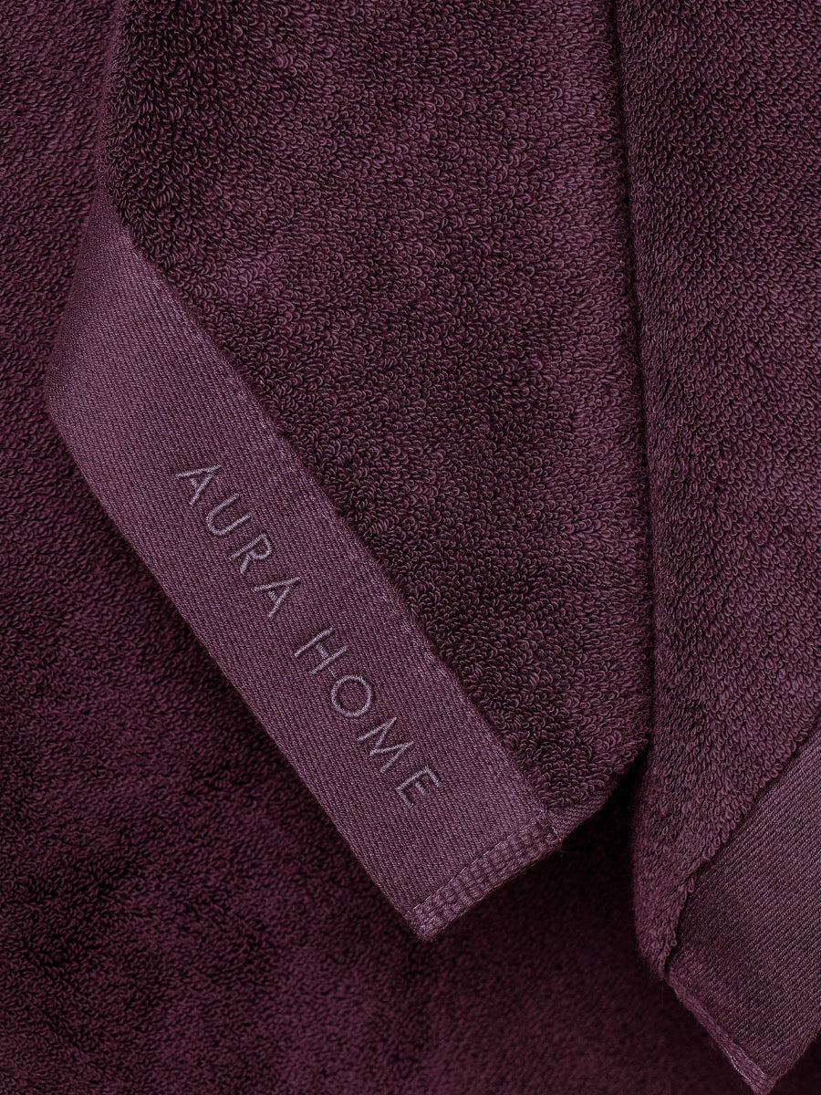 Haven Australian Cotton Bath Towel in Mulberry