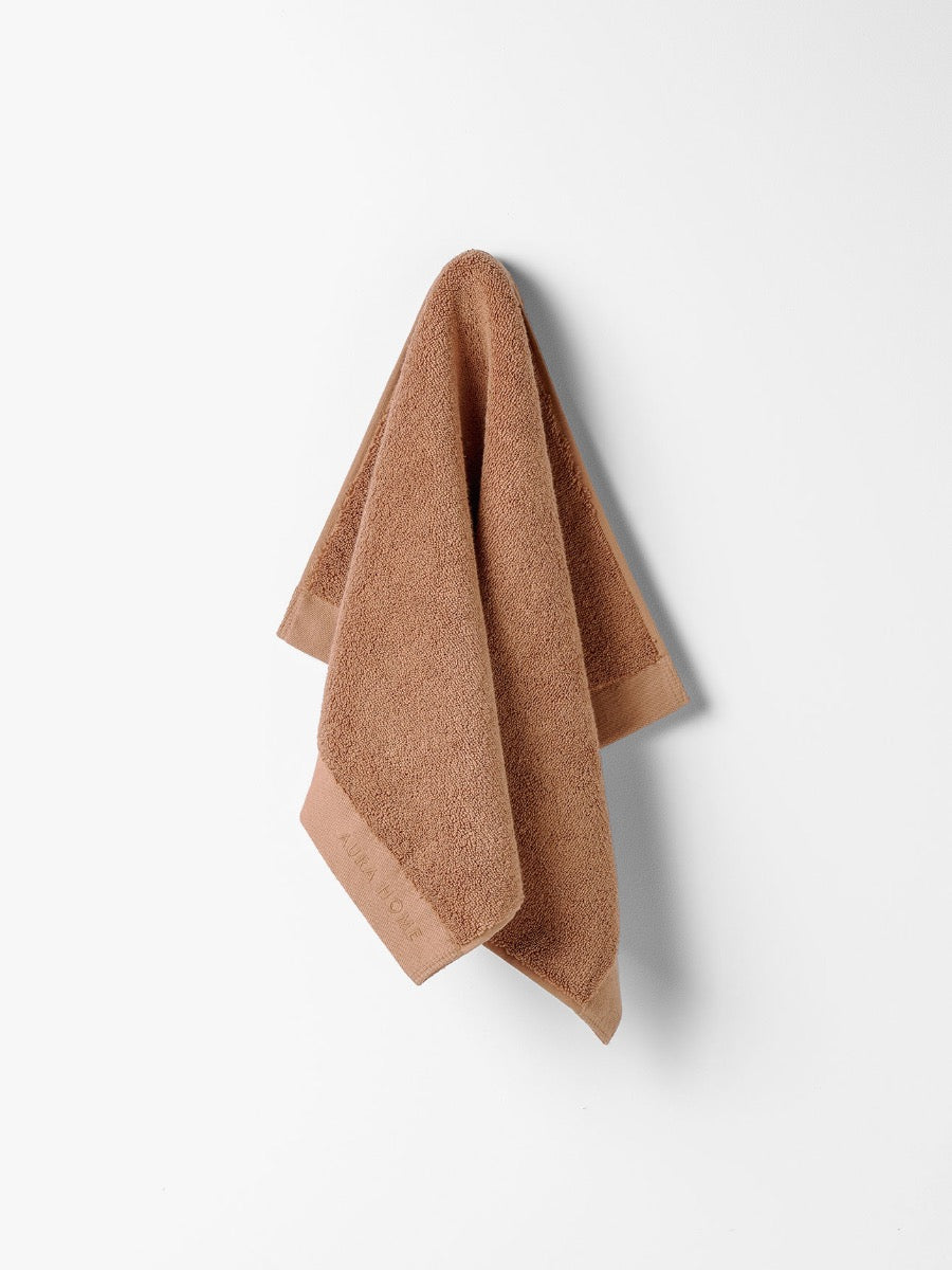 Haven Australian Cotton Hand Towel in Pecan