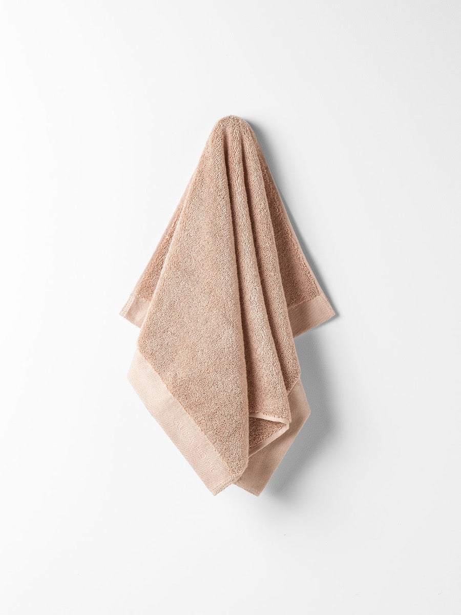 Haven Australian Cotton Hand Towel in Shell
