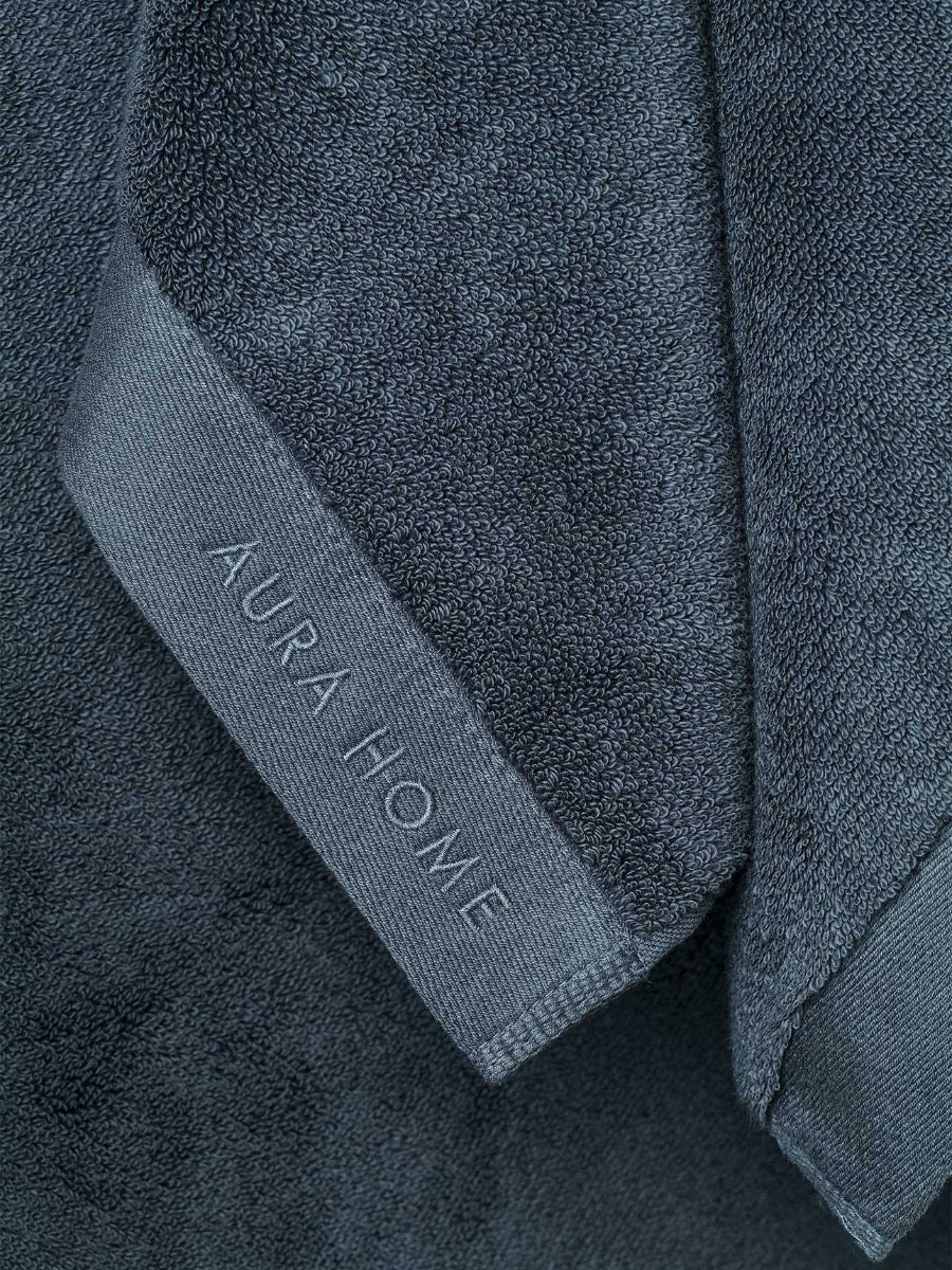 Haven Australian Cotton Hand Towel in Slate