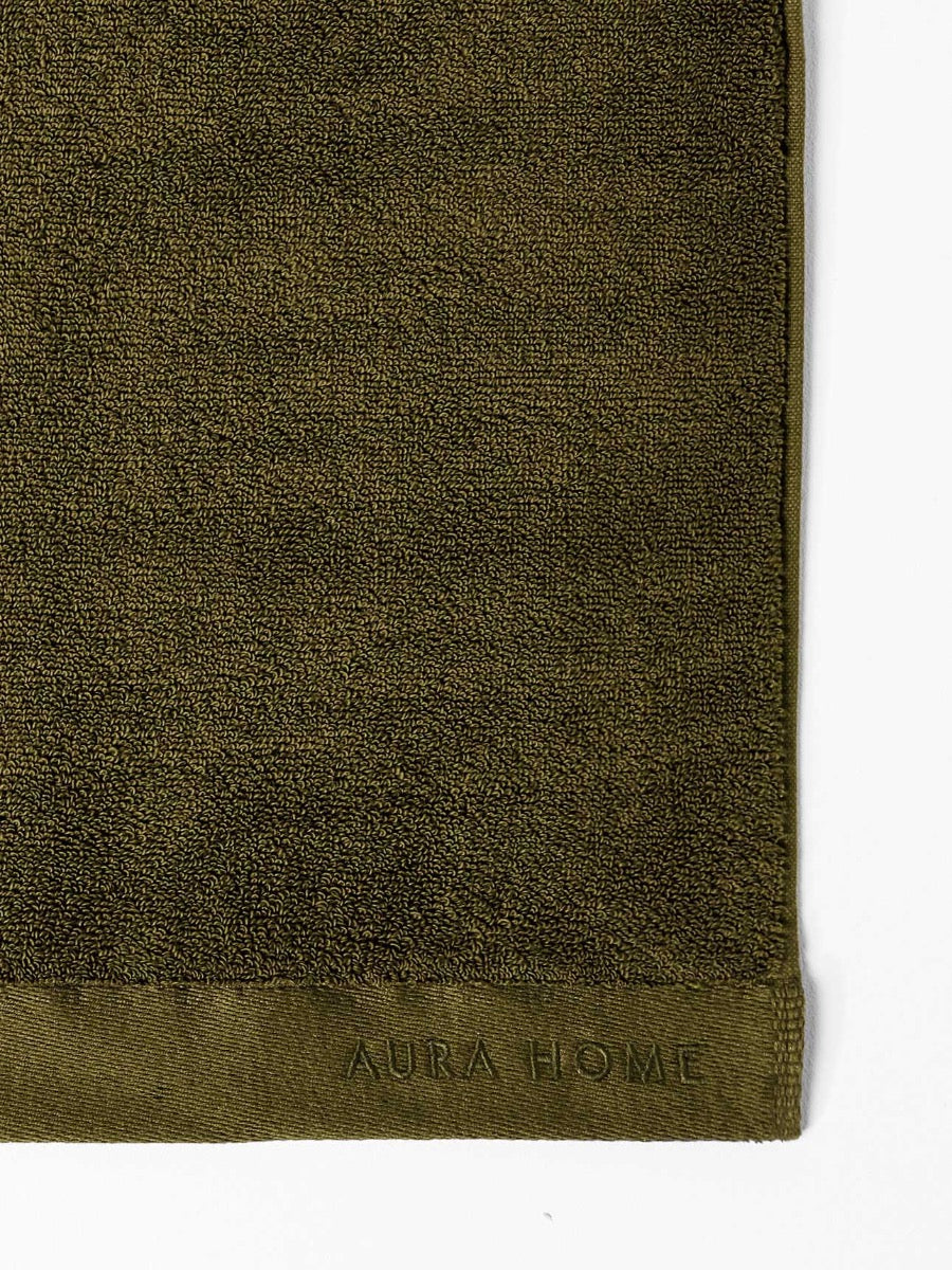 Haven Australian Cotton Bath Sheet in Khaki