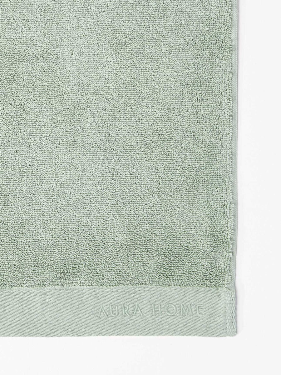 Haven Australian Cotton Bath Sheet in Sage