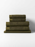 Haven Australian Cotton Bath Towel Set in Khaki