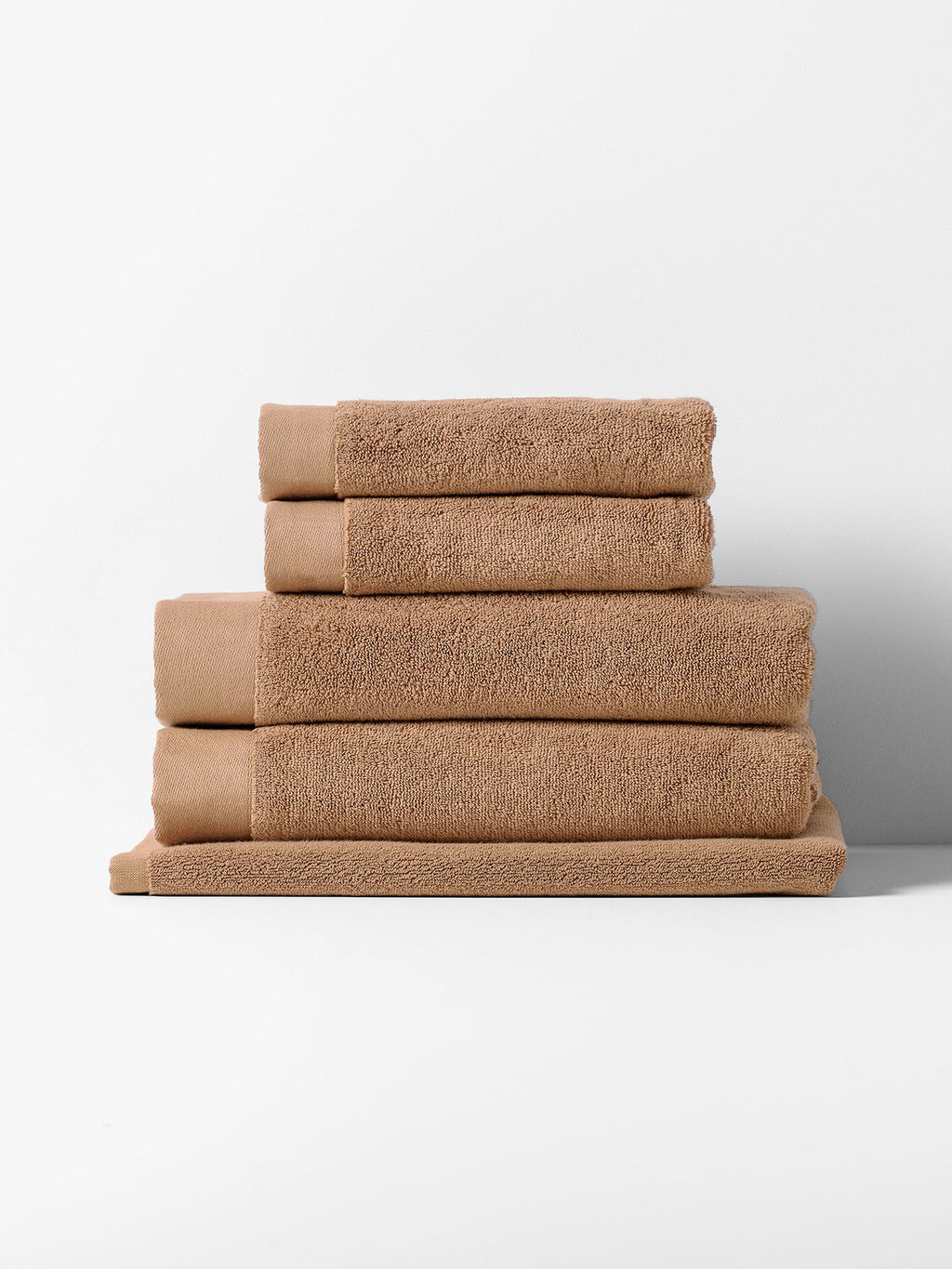 Haven Australian Cotton Bath Towel Set in Pecan