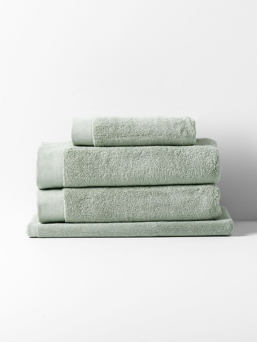 Haven Australian Cotton Towel Set in Sage