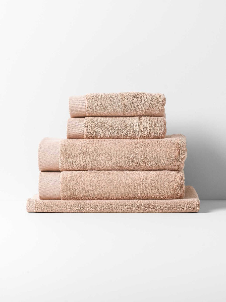 Haven Australian Cotton Bath Mat in Shell