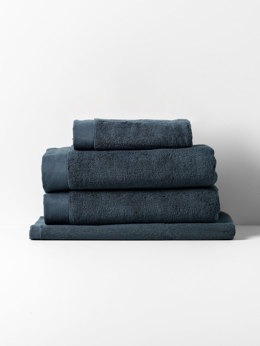 Haven Australian Cotton Towel Set in Slate