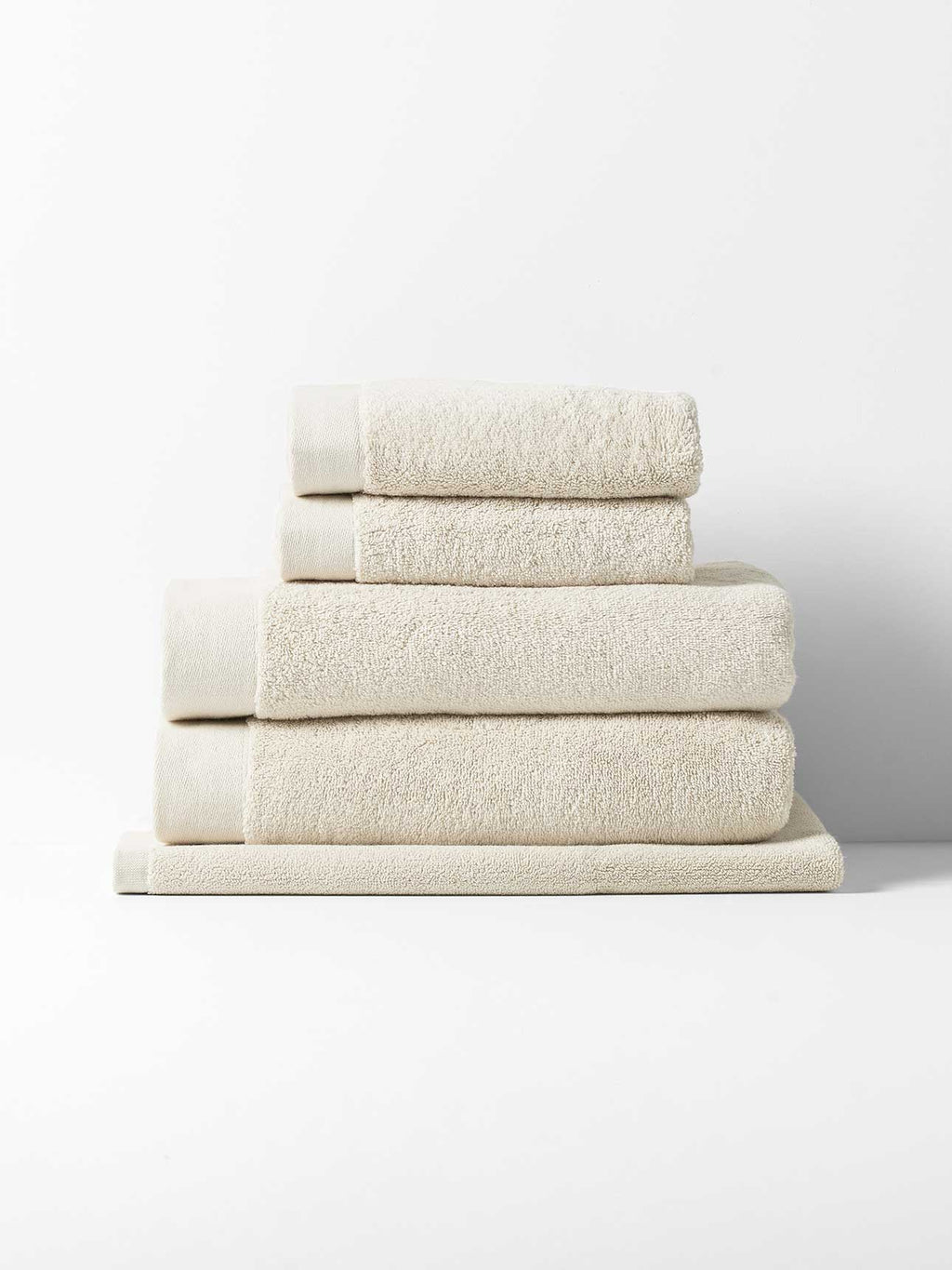 Haven Australian Cotton Bath Towel Set in Sand