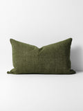 Arles Linen Rectangle Cushion in Forest