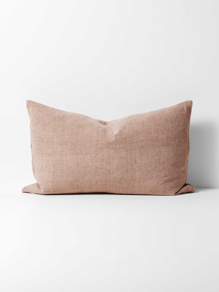 Arles Linen Rectangle Cushion in Lotus