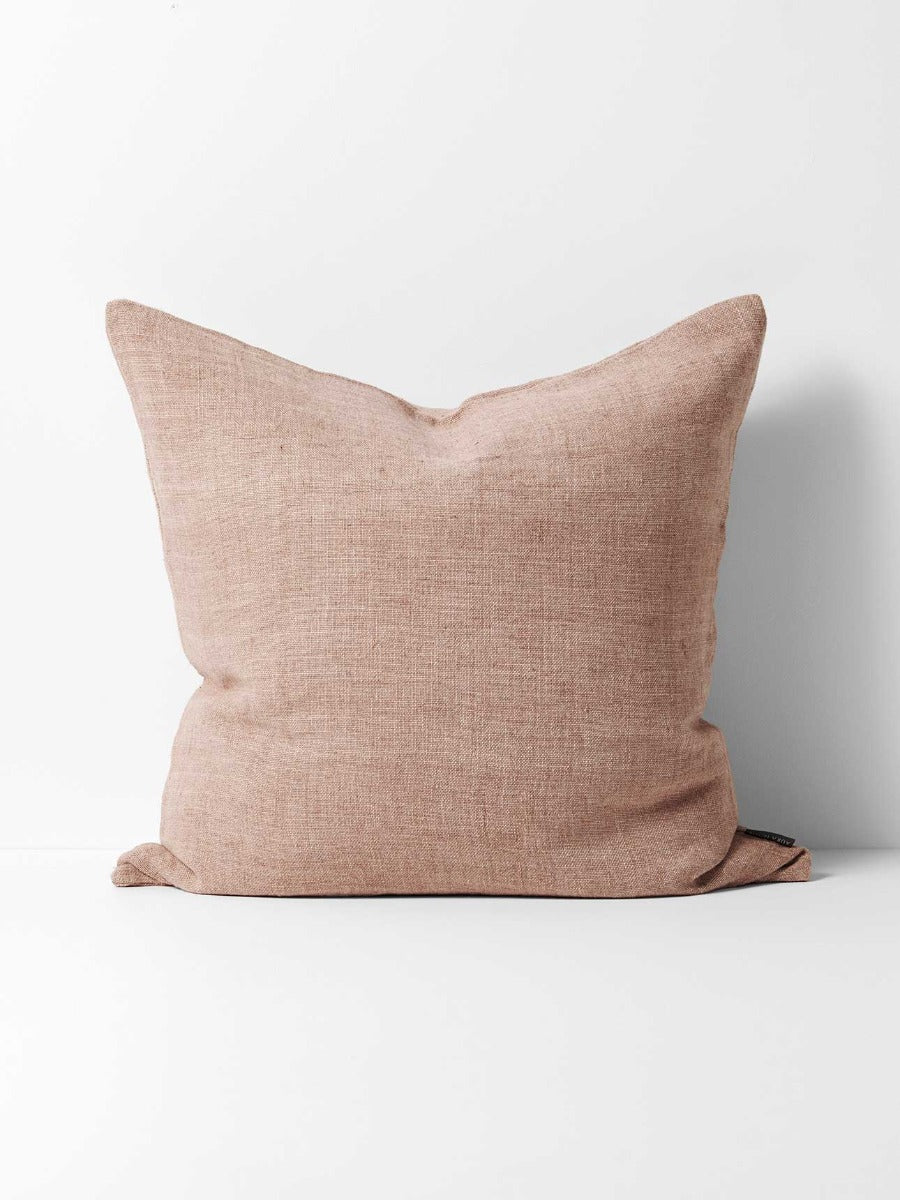 Arles Linen Square Cushion in Lotus